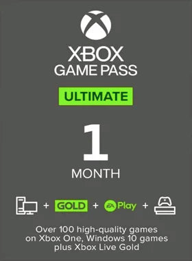 Xbox Game Pass Ultimate - 1 Month XBOX One / Series X|S / Windows 10 CD Key (NON-STACKABLE) US